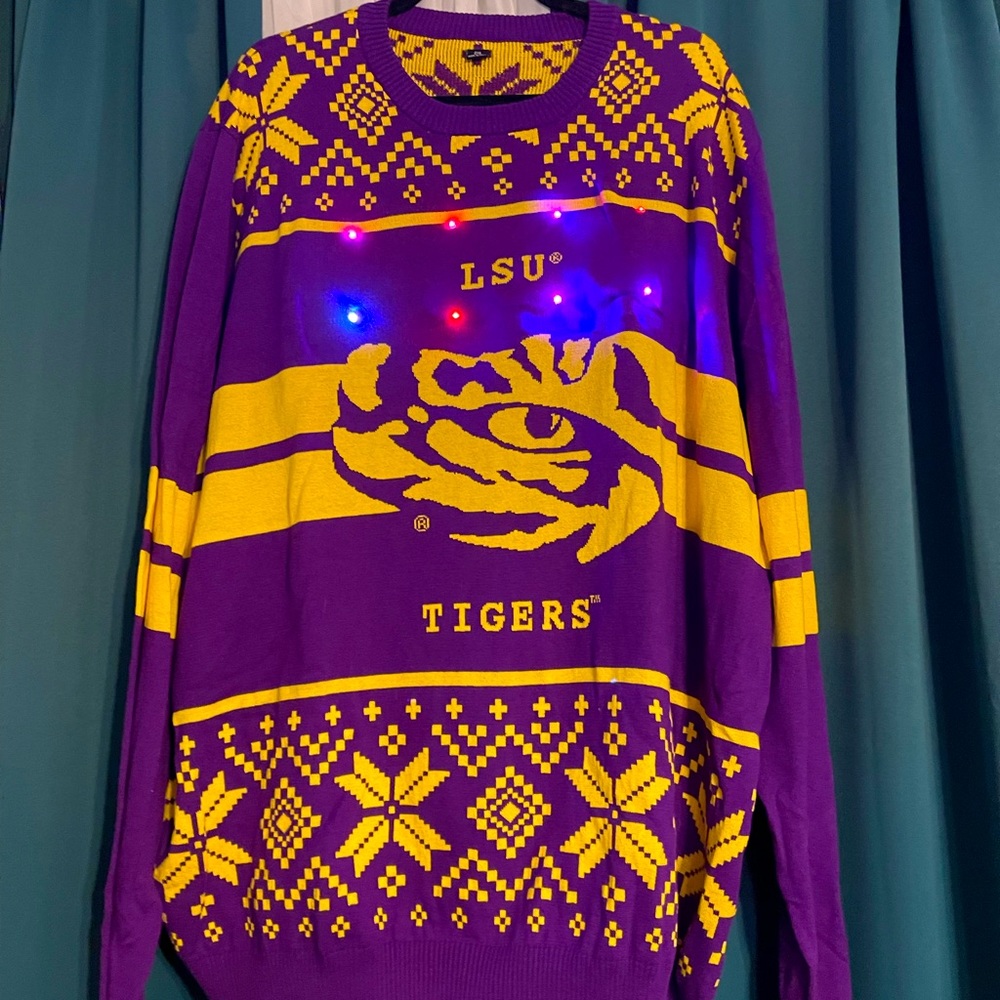 LSU Holiday Sweater